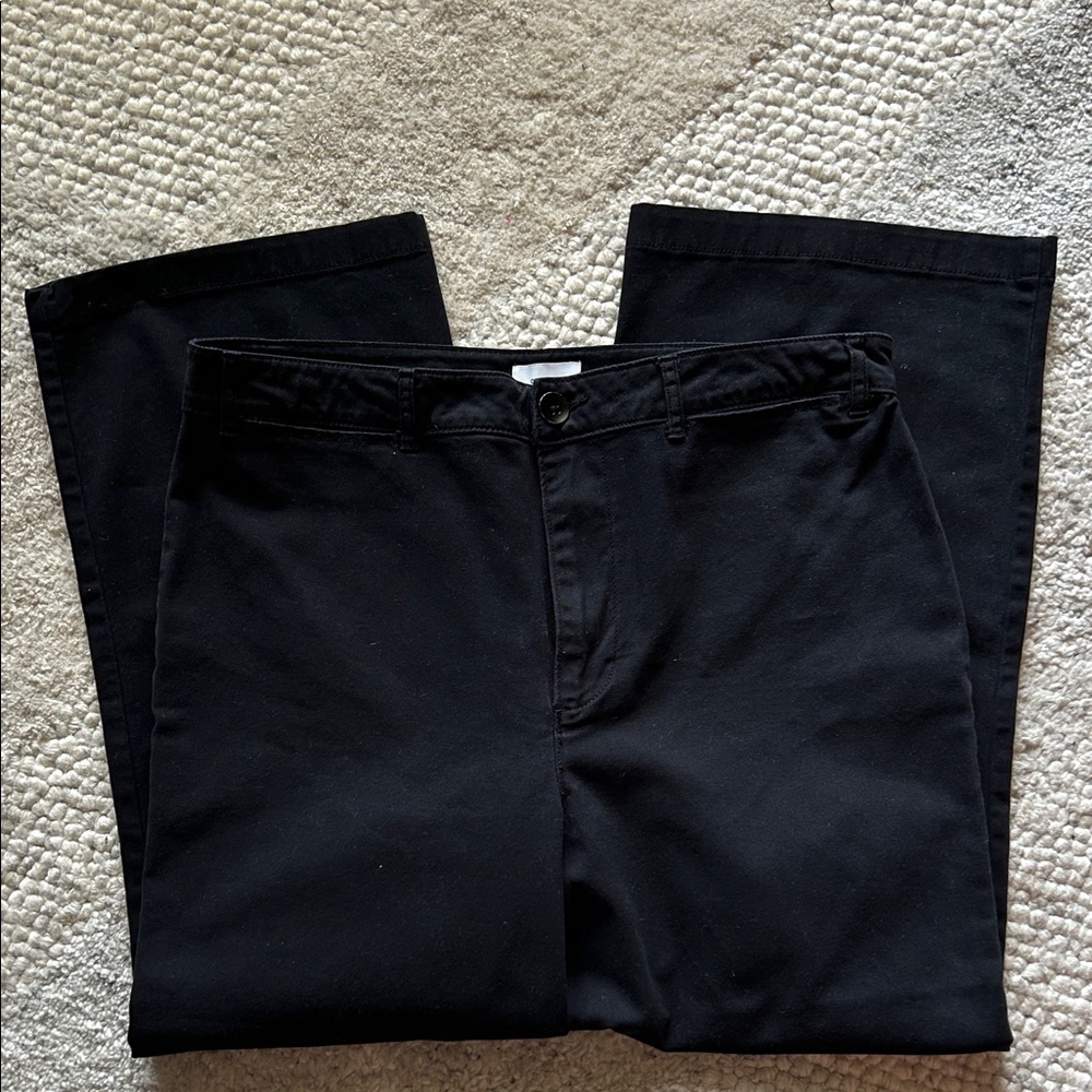 Old Navy Women's Black Cropped Pants